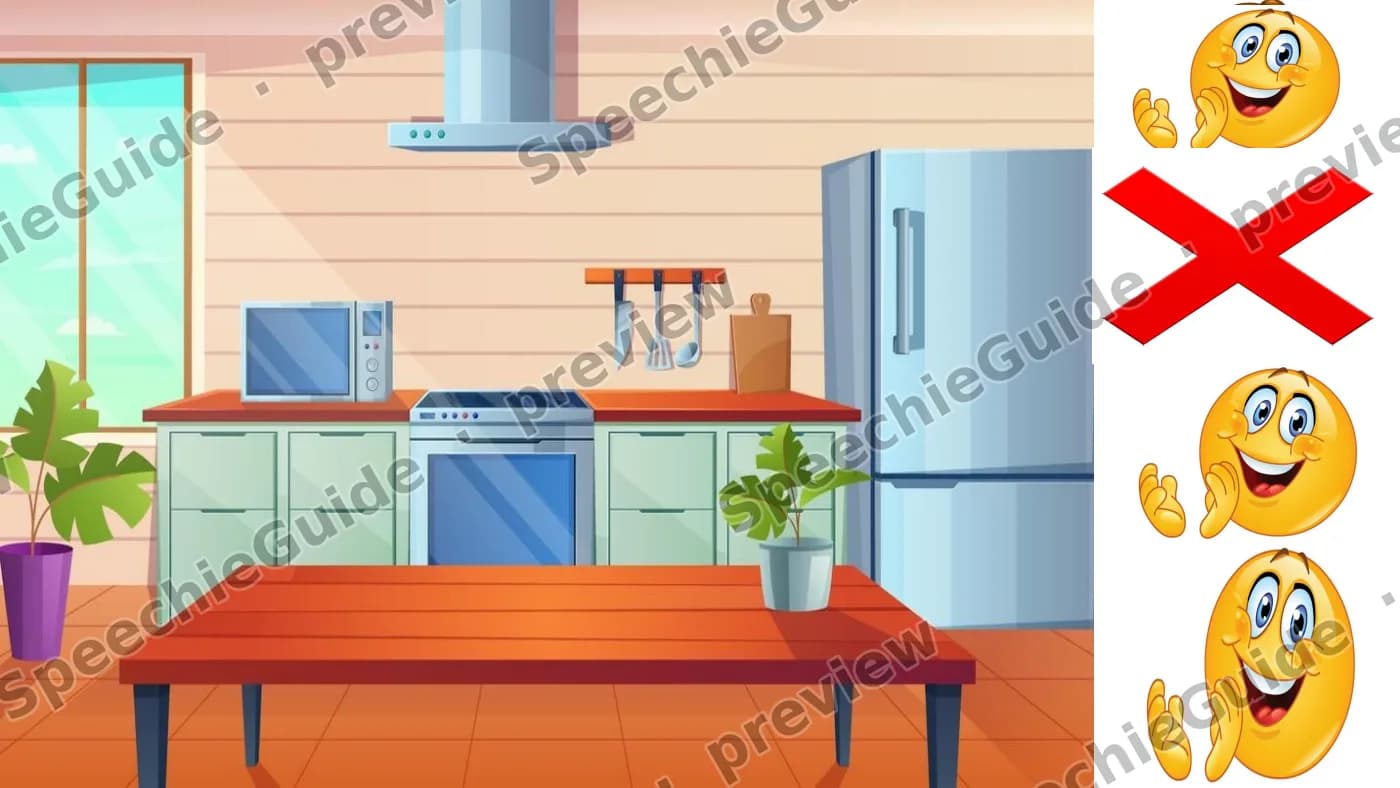 Cover slide of kitchen-Living Room-Toilet categorization