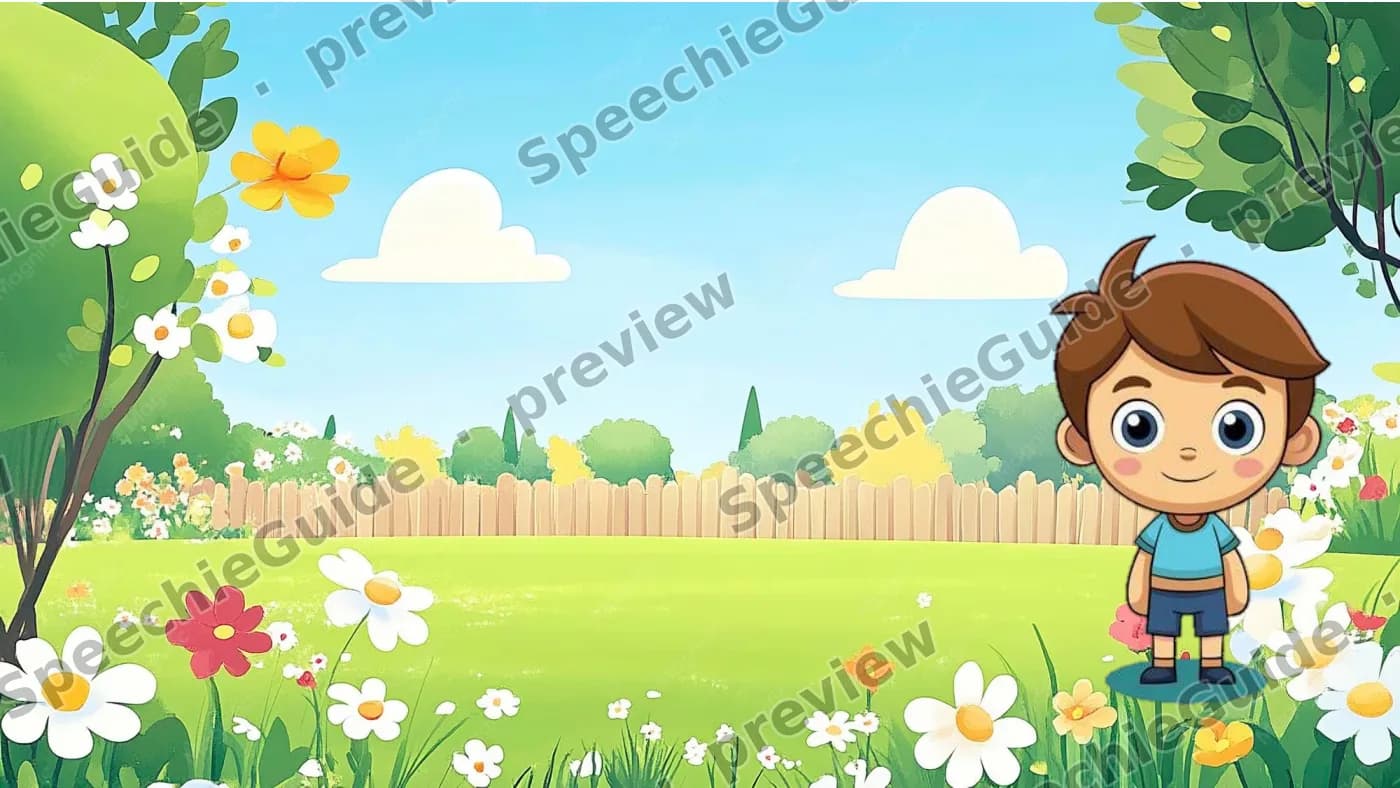 Cover slide of Cause-Effect Garden theme